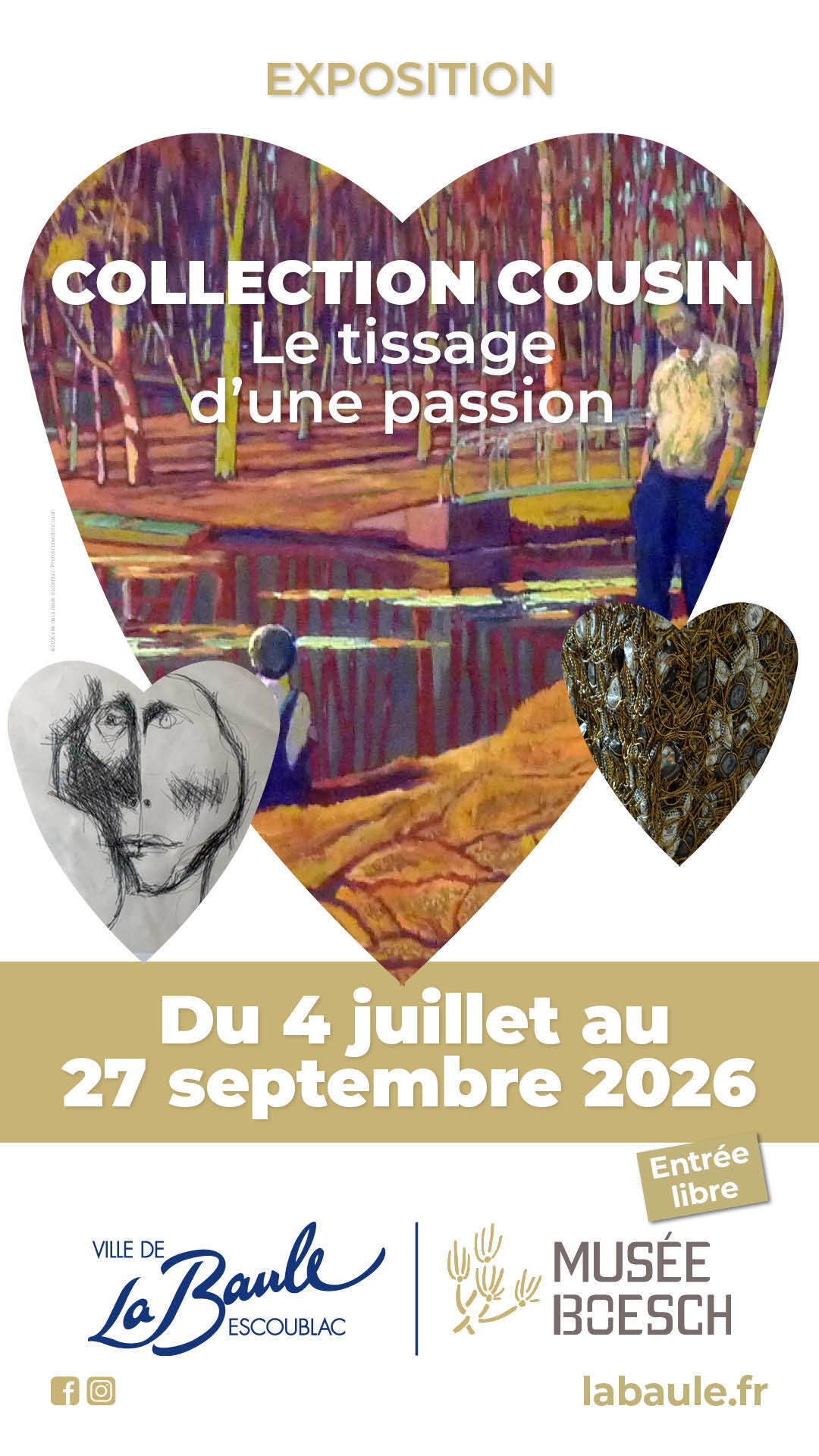 Exposition - Collection Cousin - Le tissage d'une passion