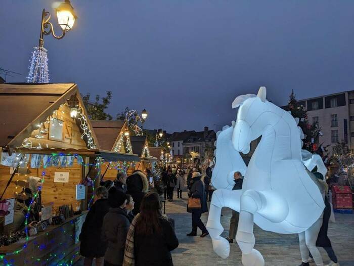 Marché de Noël de Montargis.