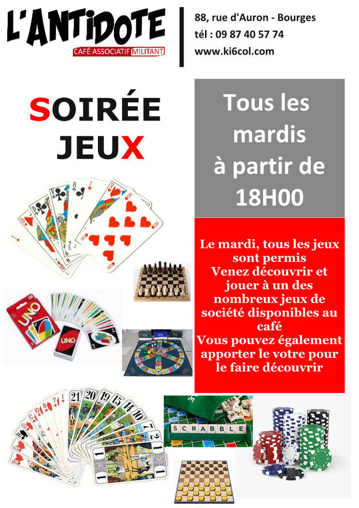 Soirée jeux