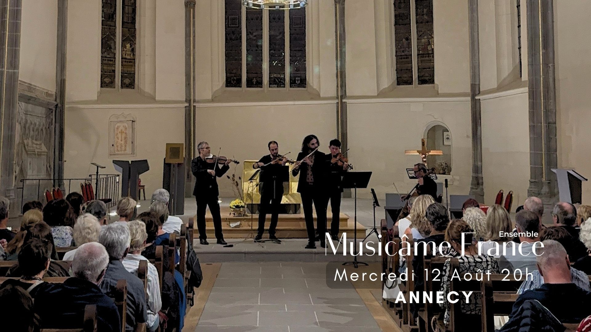 Concert à Annecy : Ravel, Debussy, Vivaldi, Cantemir, Mozart, Bach, Doppler, Piazzolla, Waxman