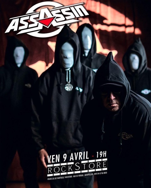 Assassin @ Montpellier (34) – Rockstore