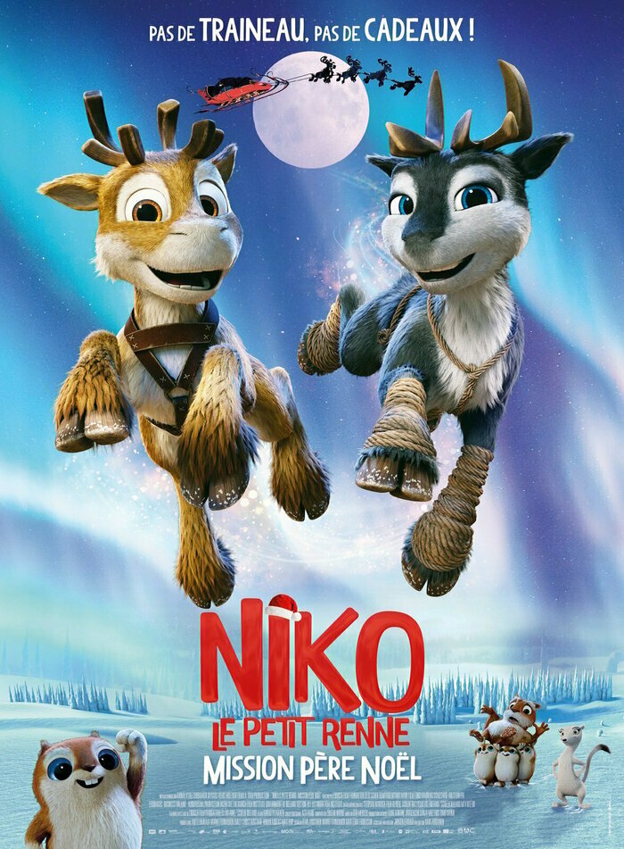 NIKO LE PETIT RENNE MISSION PÈRE NOËL (AD)