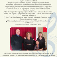 Concert classique "Hommage à Ravel" avec le Lions Club Castillet Toulouges