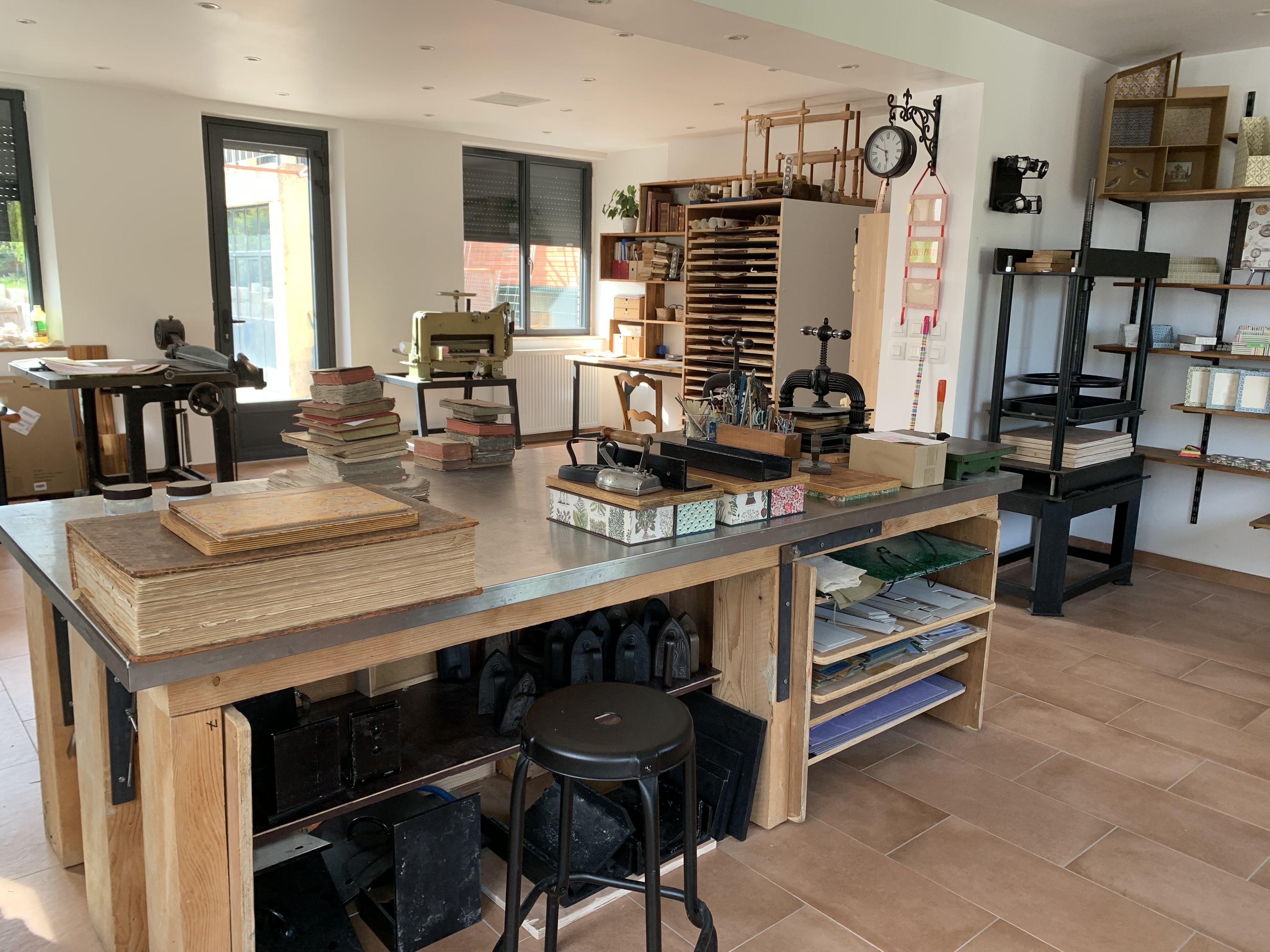 Atelier de reliure