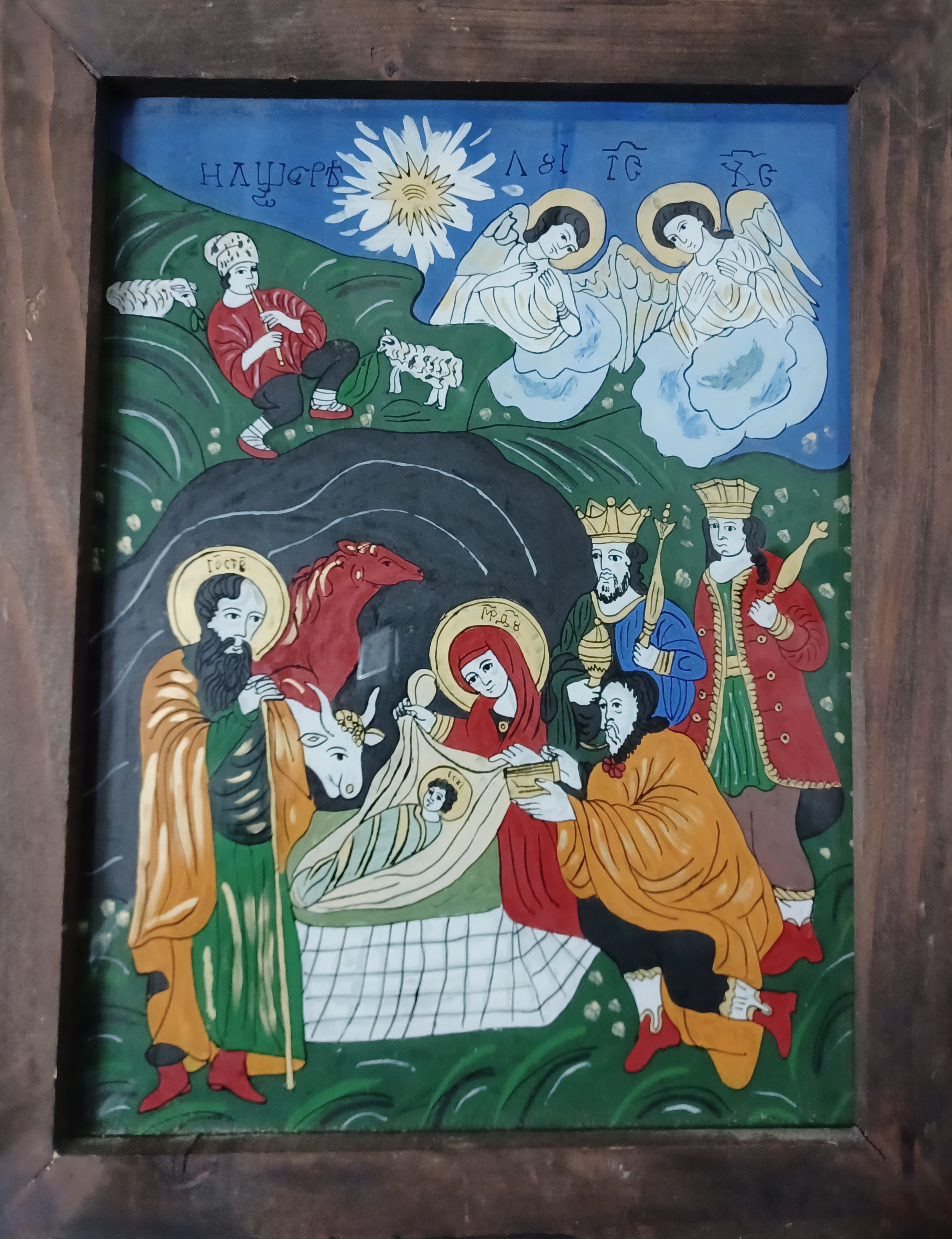 L'iconographie sur verre de Transylvanie.