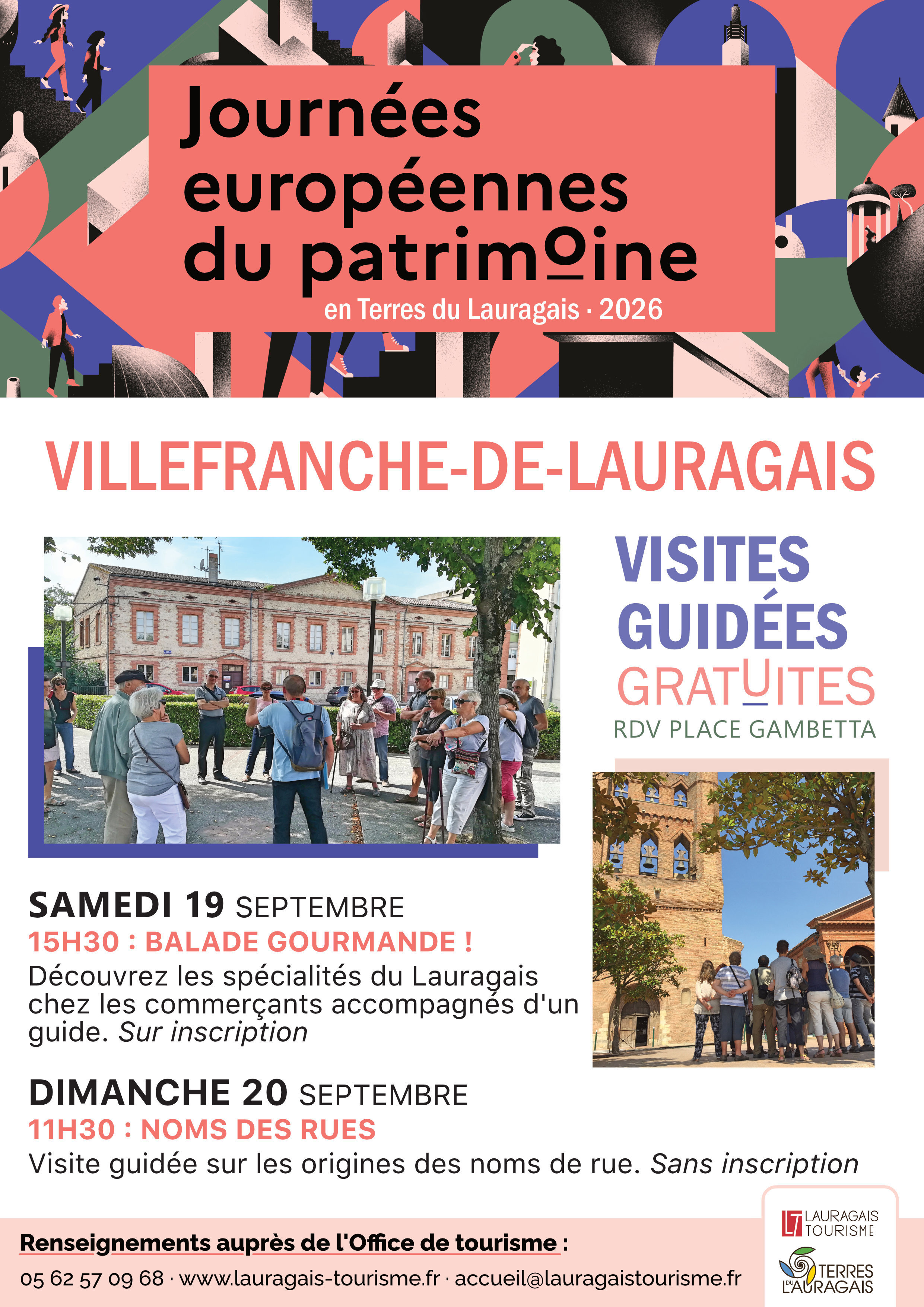 Visite guidée : découvrez Villefranche-de-Lauragais à travers l’histoire de ses rues