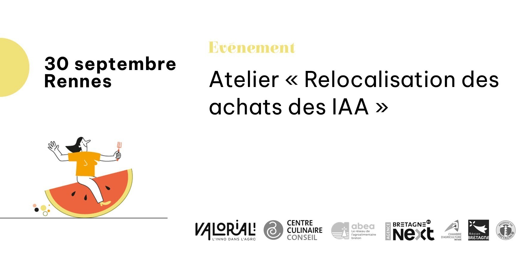 Atelier " Relocalisation des achats des IAA "