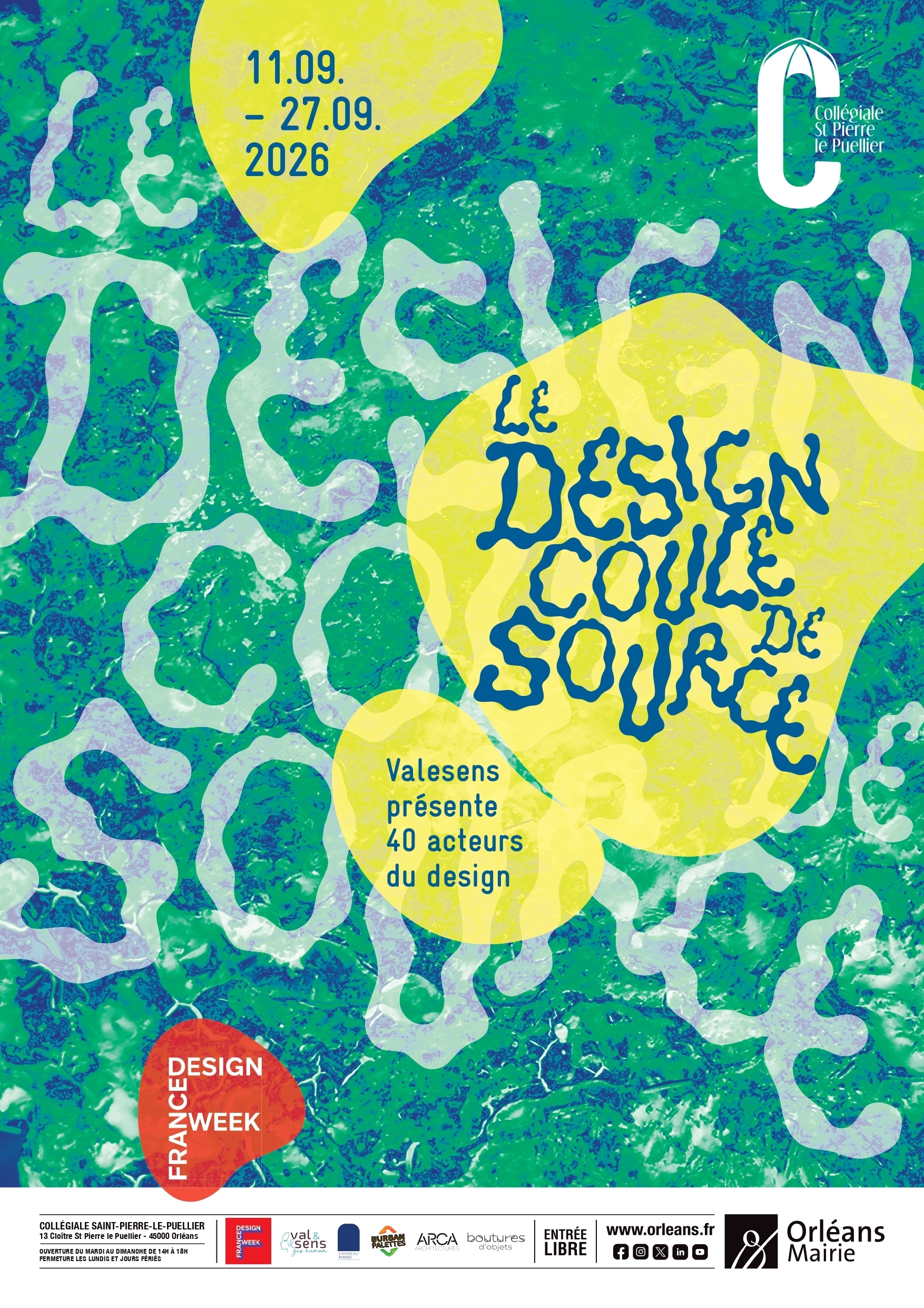 Exposition « Le Design coule de source »