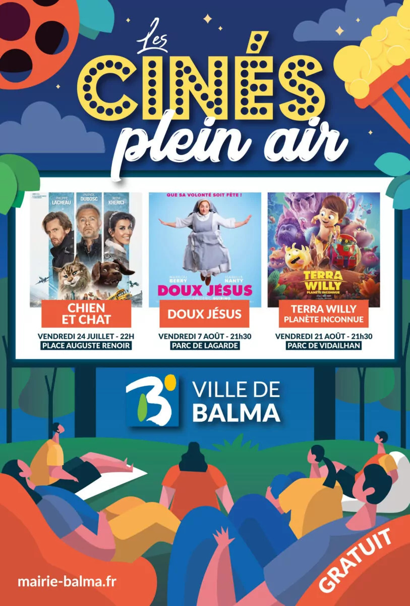 Ciné plein air : "Doux Jésus" - Vendredi 7 août