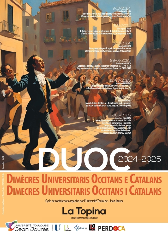 DUOC : Digos uno cansou : chanter en occitan en France ca. 1570-1650