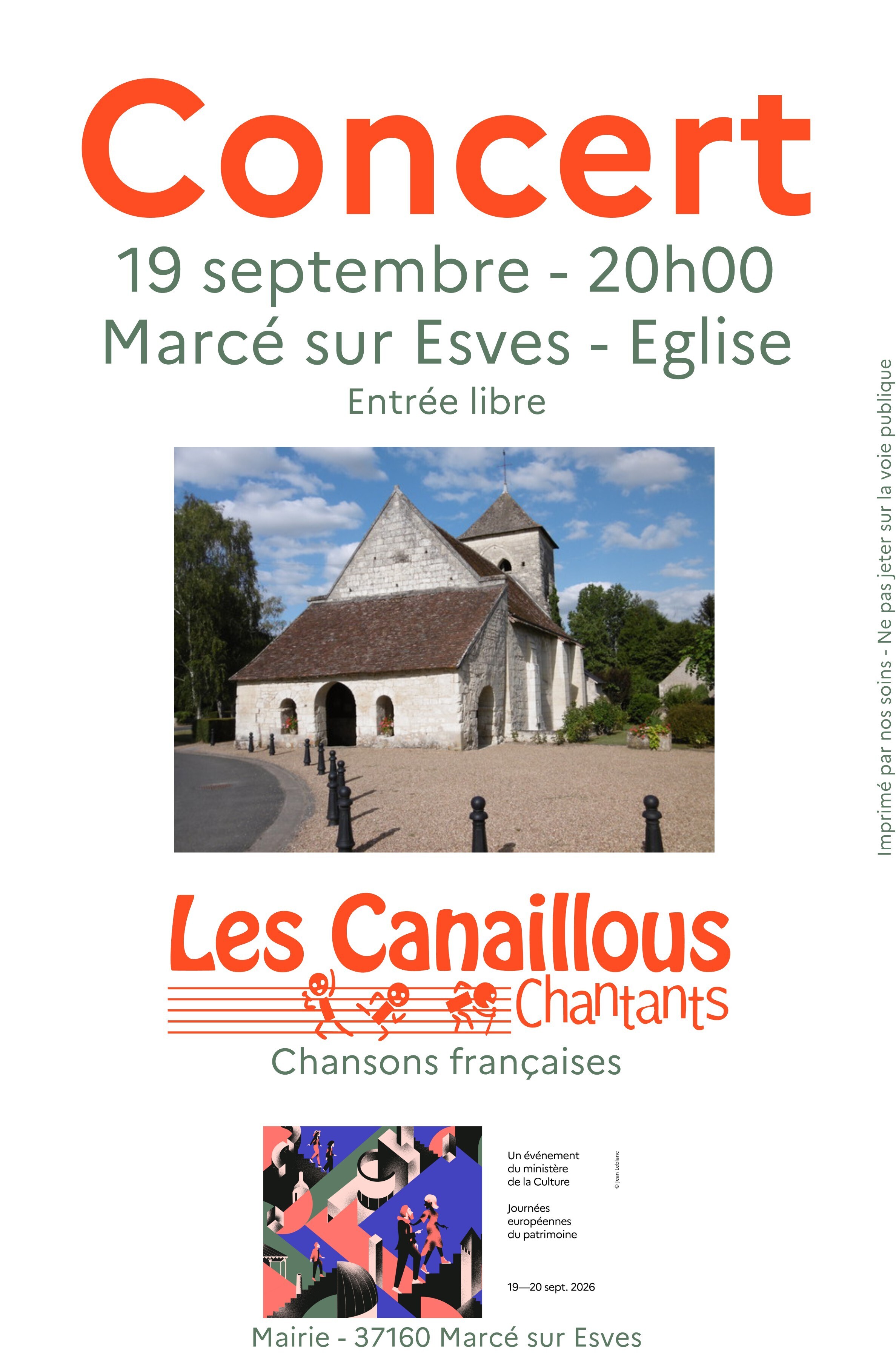 Concert des Canaillous Chantants