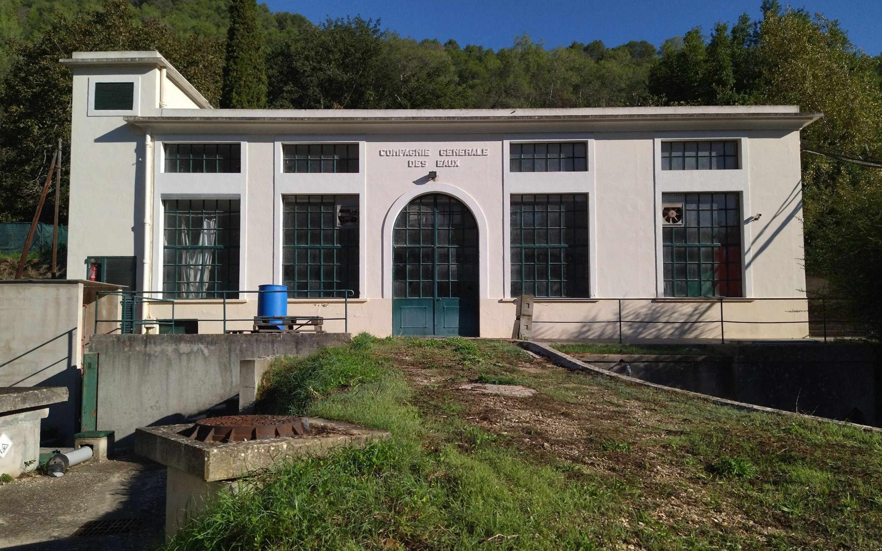 Visite de l'usine de production d'eau potable du Lauron