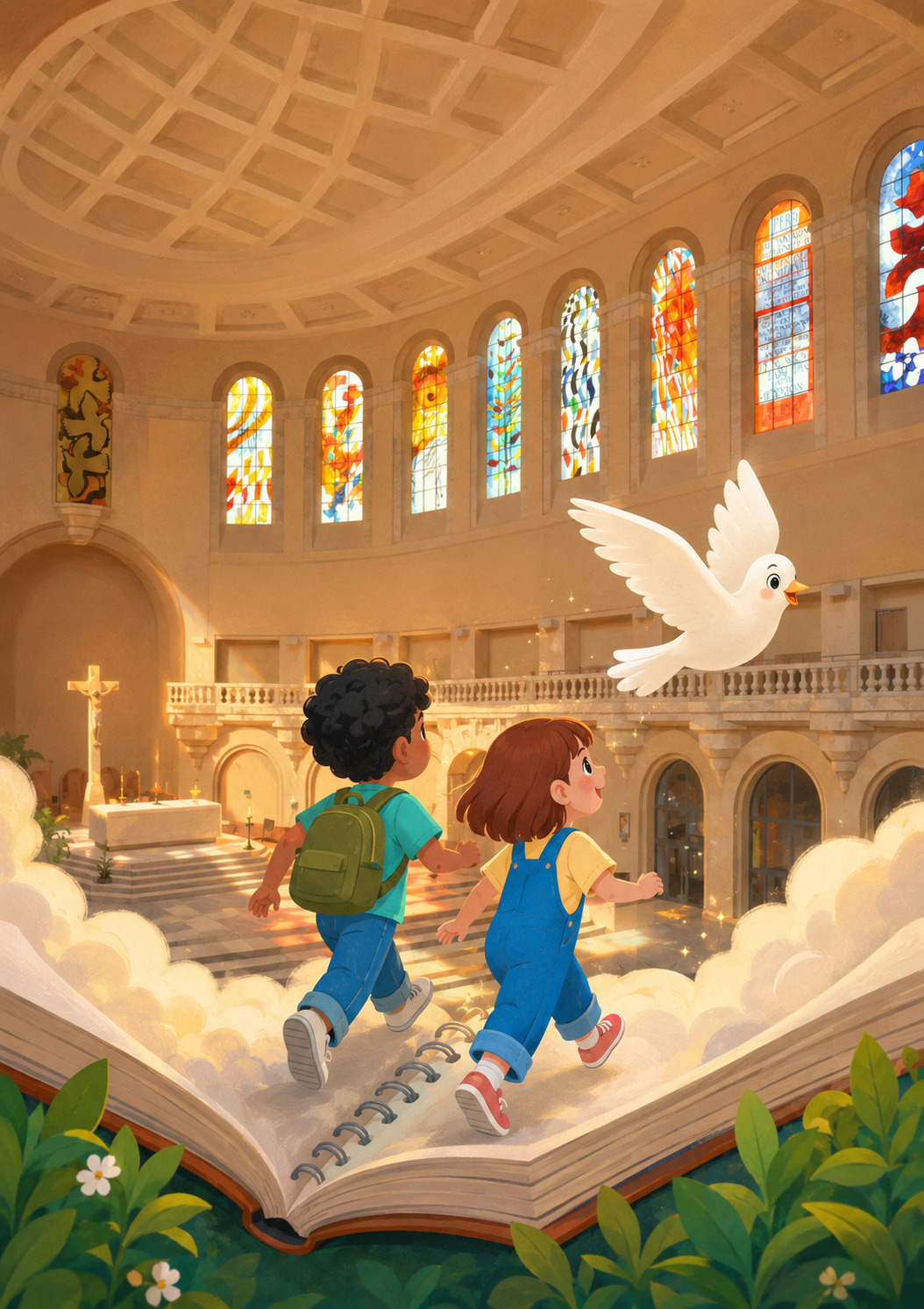 Parcours ludique pour enfants
