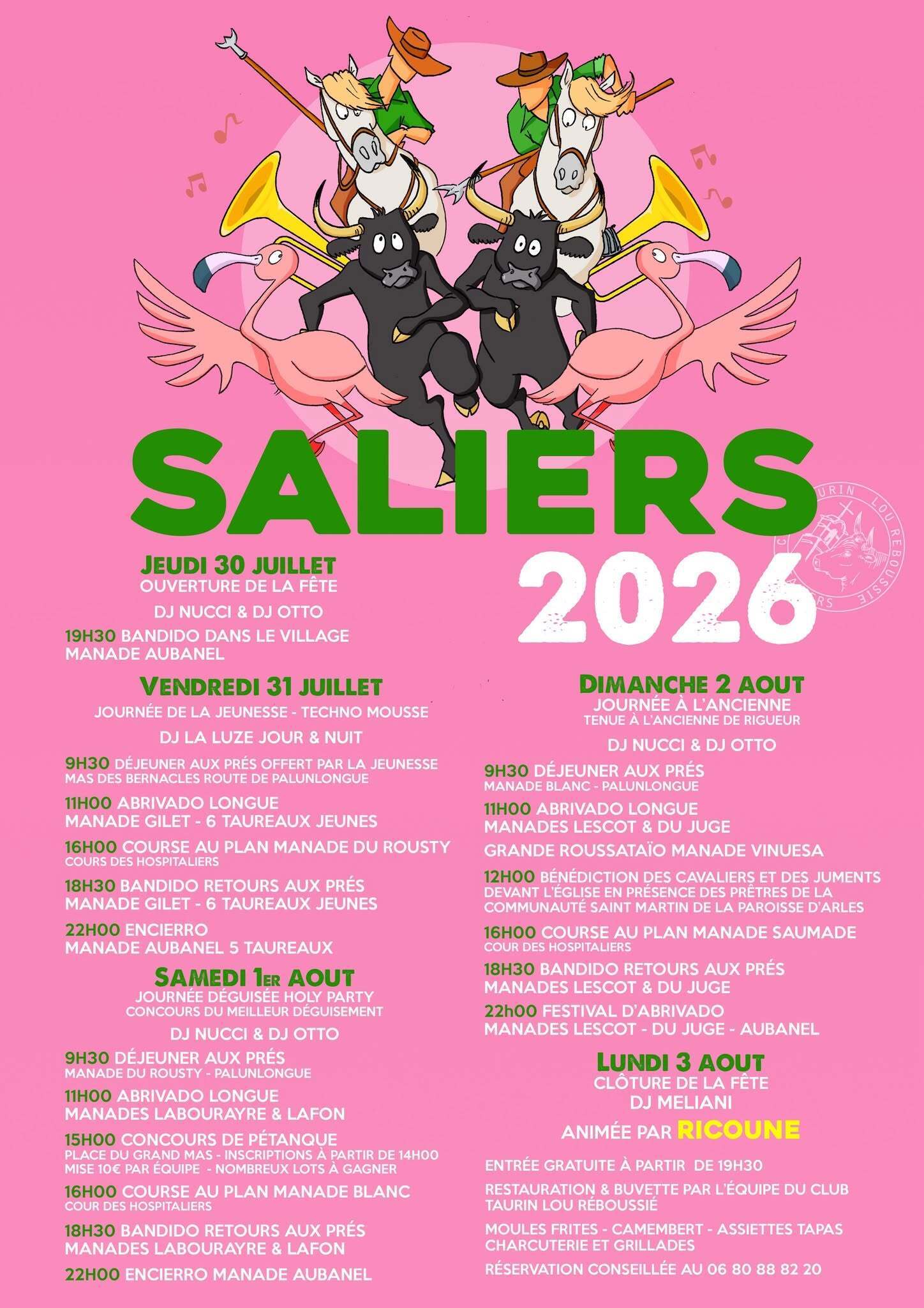 Fête votive à Saliers