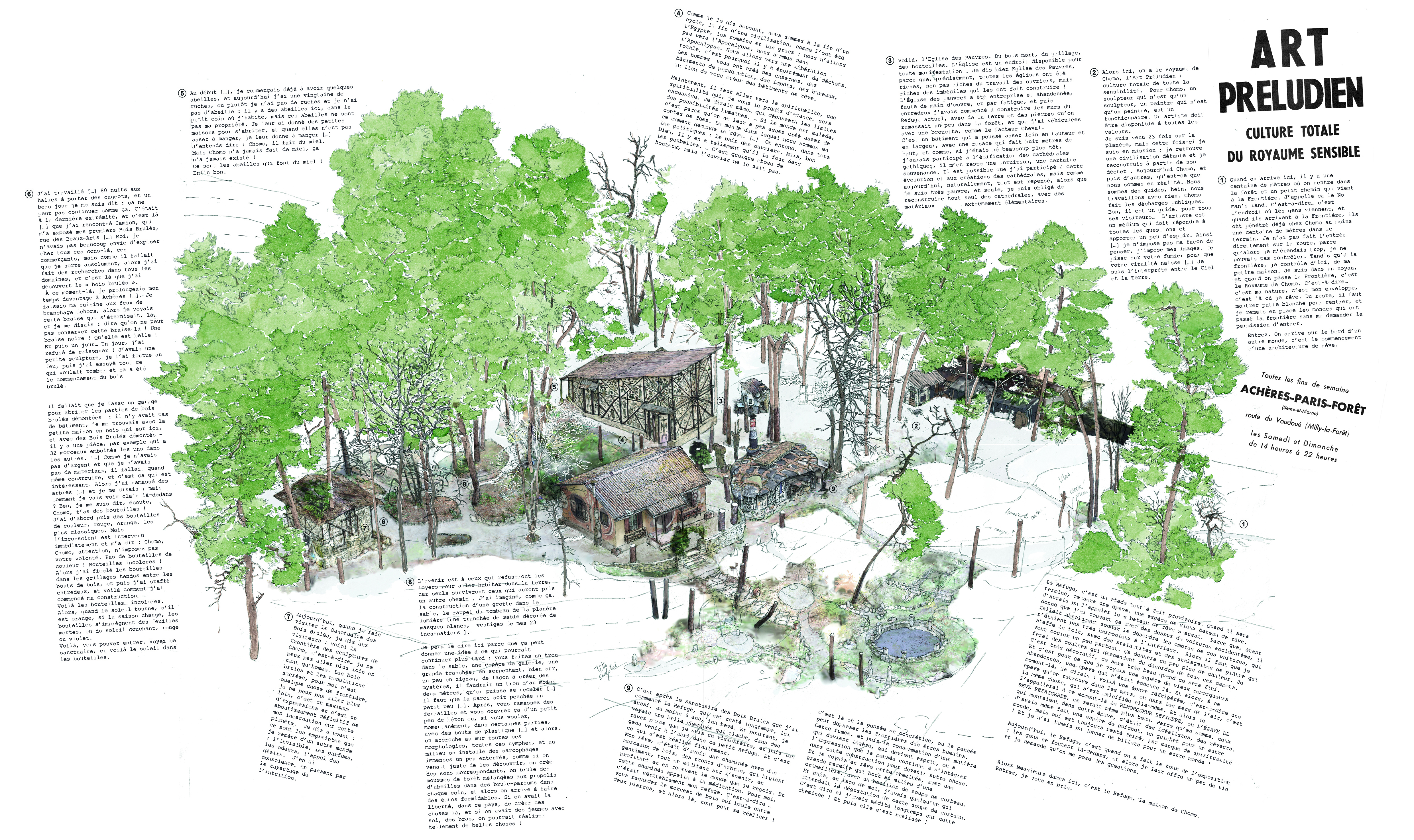 Archéologie d’un village visionnaire