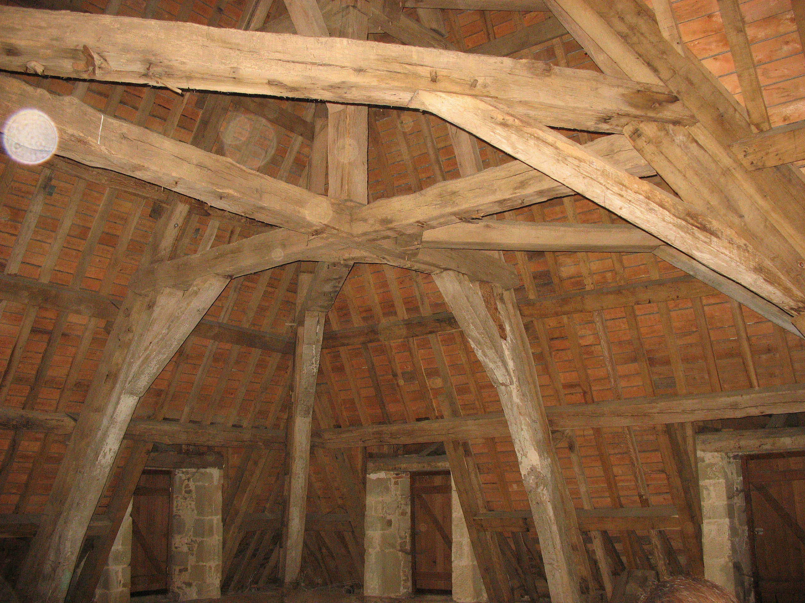 Visite guidée des combles de l'abbaye de Paimpont