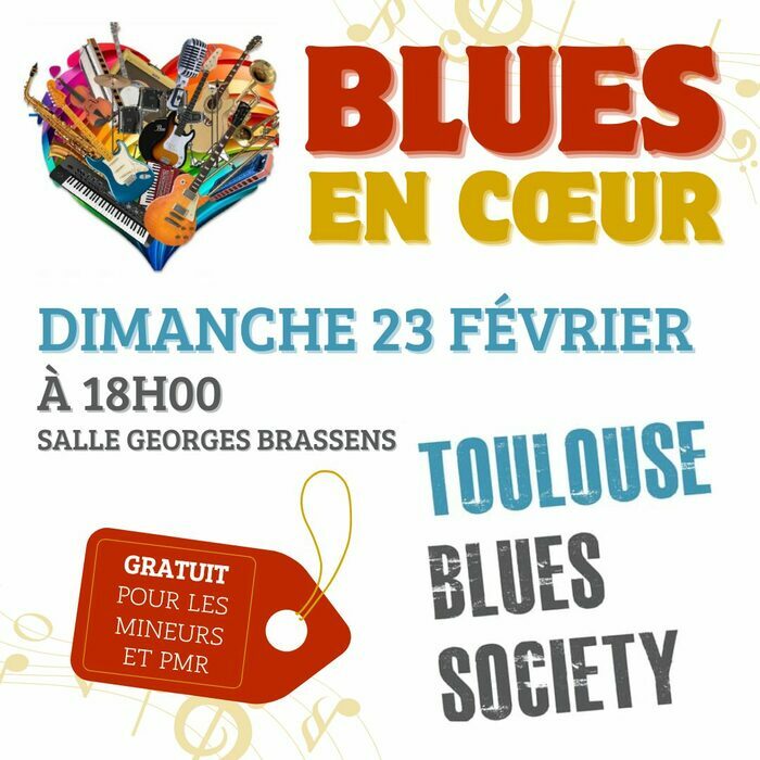 CULTURE - Concert caritatif Blues en Cœur Le 23 fév 2025