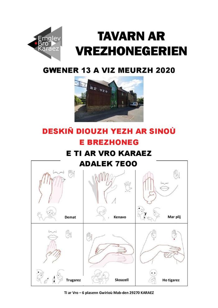 Tavarn ar vrezhonegerien Karaez - Deskiñ diouzh yezh ar sinoù e brezhoneg (NULLET)