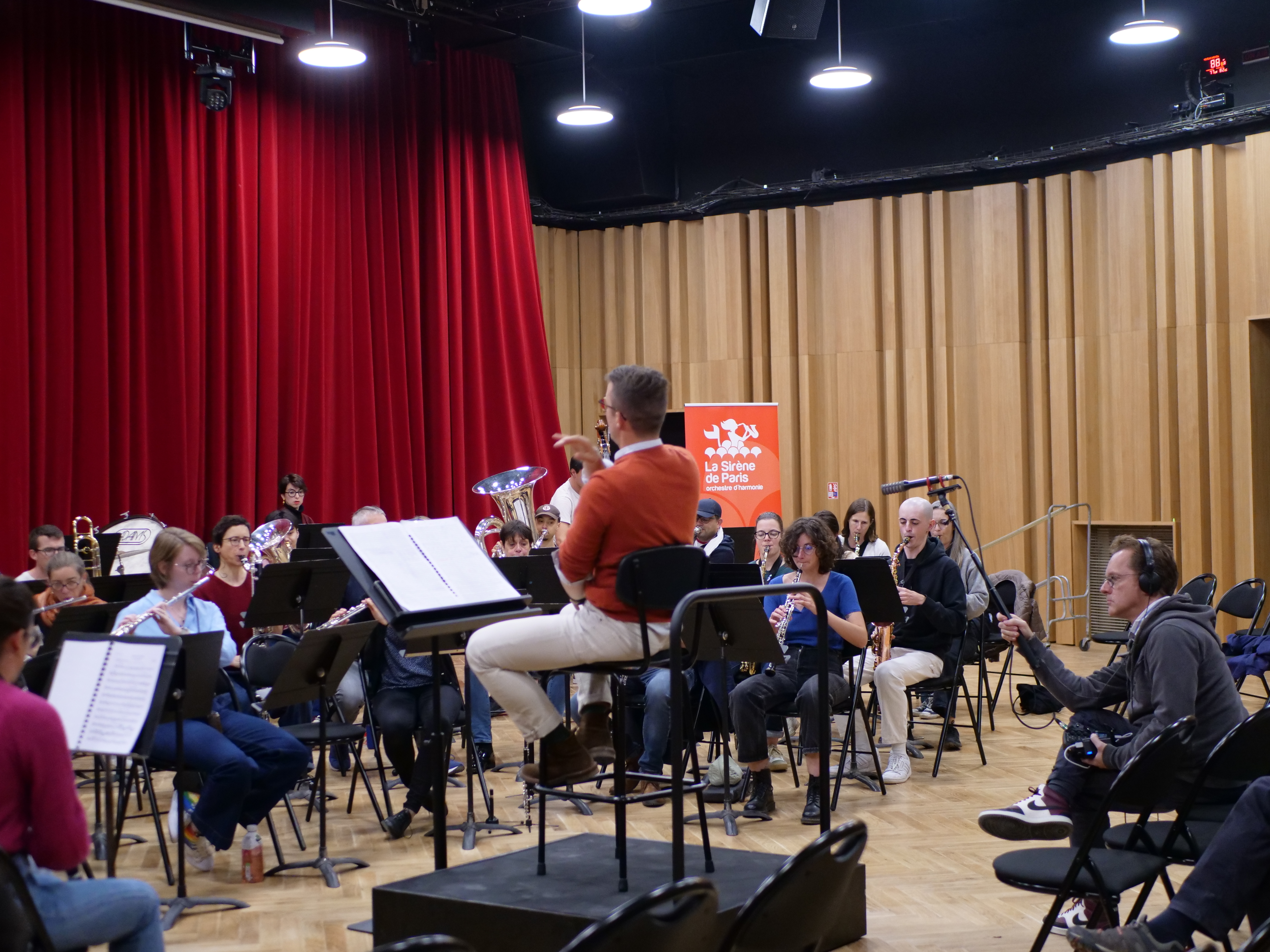 Répétition ouverte de l'orchestre d'harmonie La Sirène