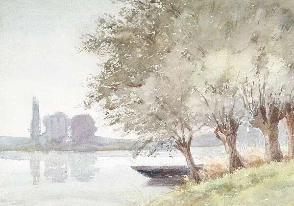 Marie-Thérèse Dethan-Roullet, peintre et aquarelliste à Chérence (1870-1945)