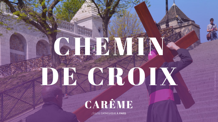 Chemin de croix dans les rues du quartier