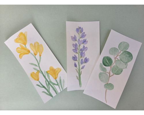 Atelier Marque-page à l'aquarelle