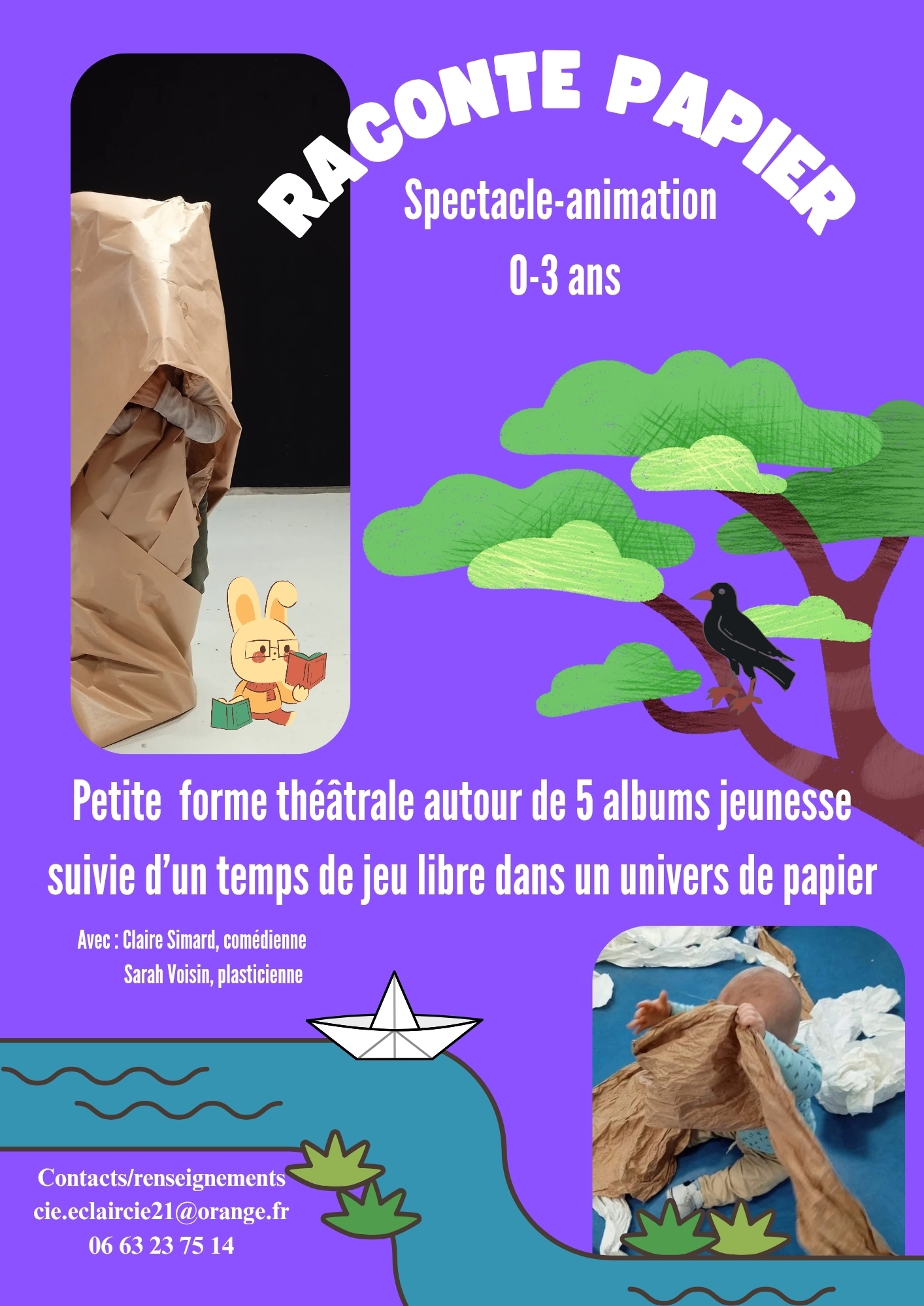 Spectacle « Raconte-papier »