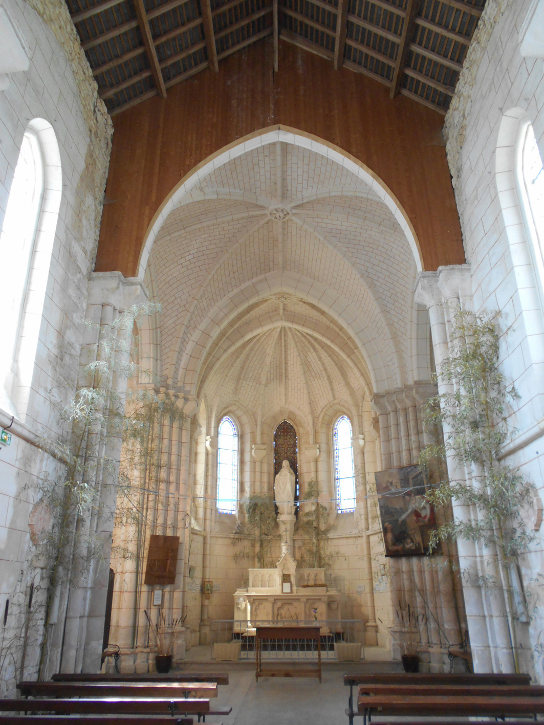 Visite guidée de la chapelle Sainte-Macrine à Magné