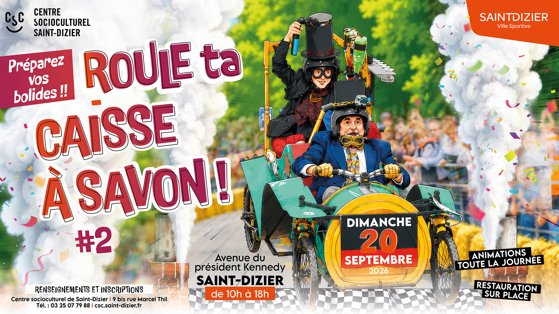 Roule ta caisse à savon ! #2