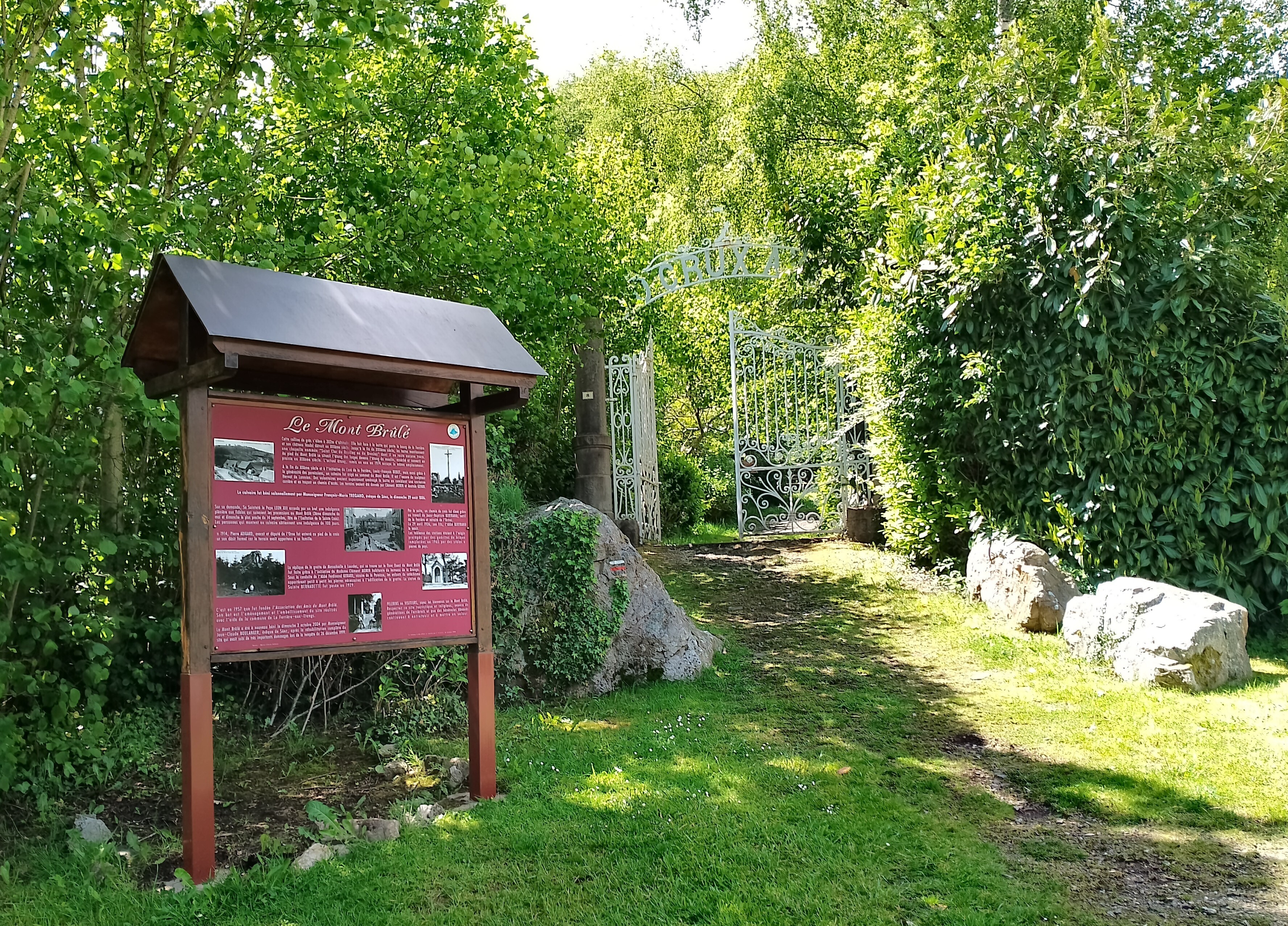 Visite guidée du Mont-Brûlé