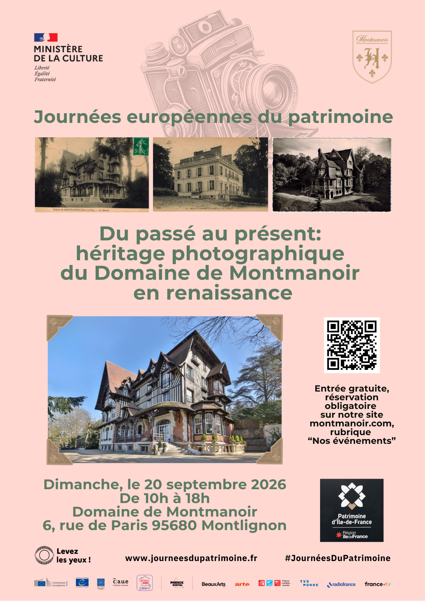 Du passé au présent : héritage photographique du Domaine de Montmanoir en renaissance
