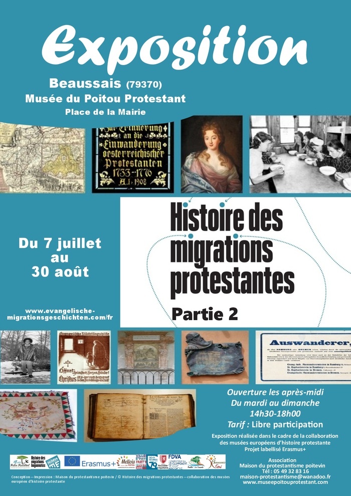 Exposition temporaire : « Histoire des migrations protestantes »