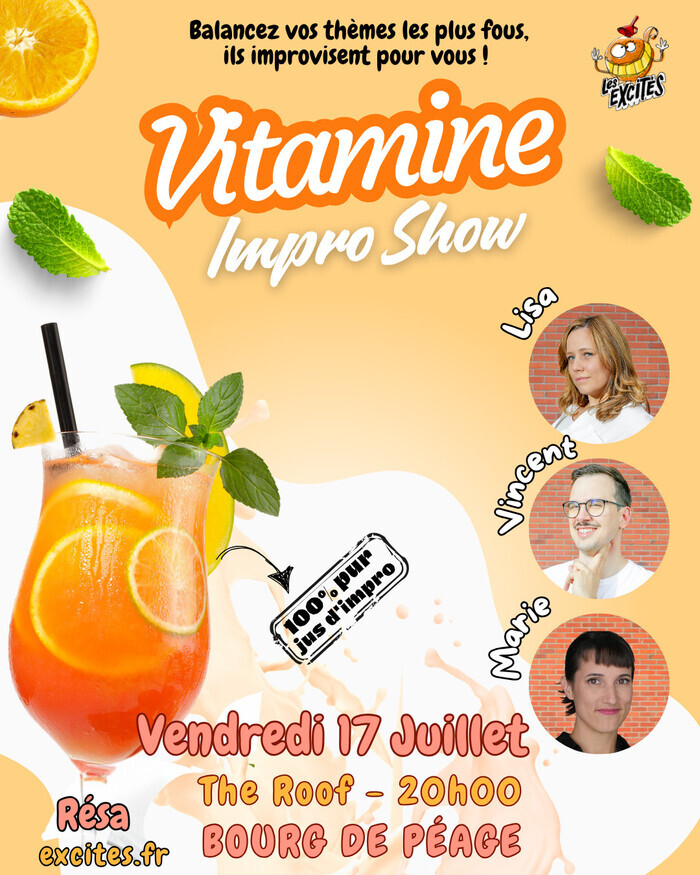 Vitamine Impro Show - Spectacle d'improvisation