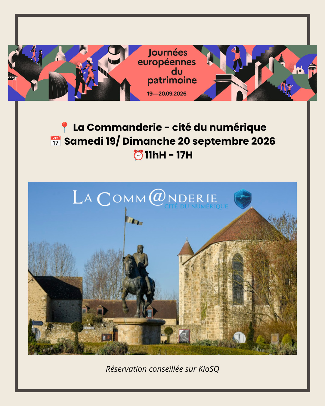 Enfants du Patrimoine à la Comm@nderie - cité du numérique