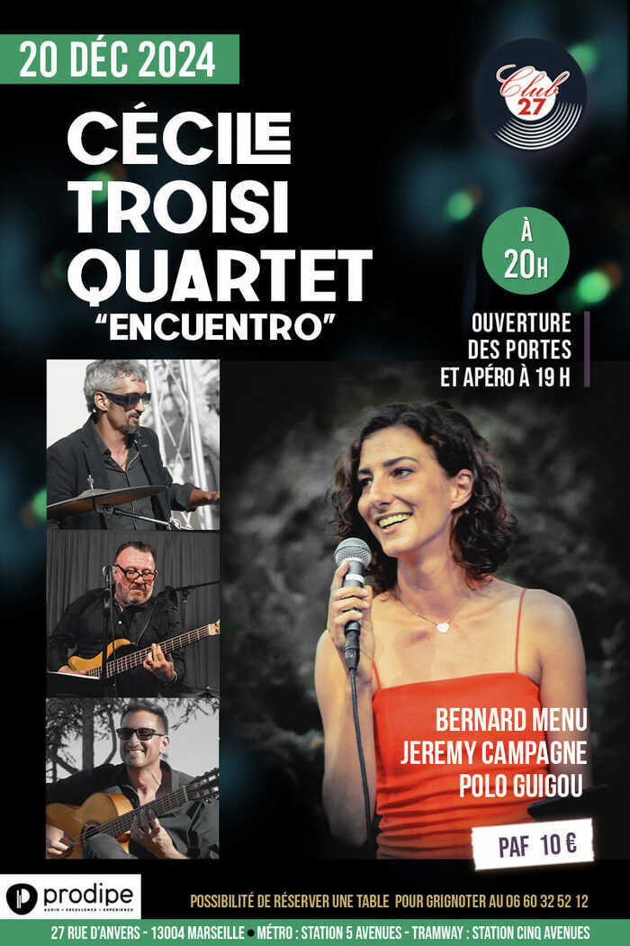 Cécile TROISI Quartet