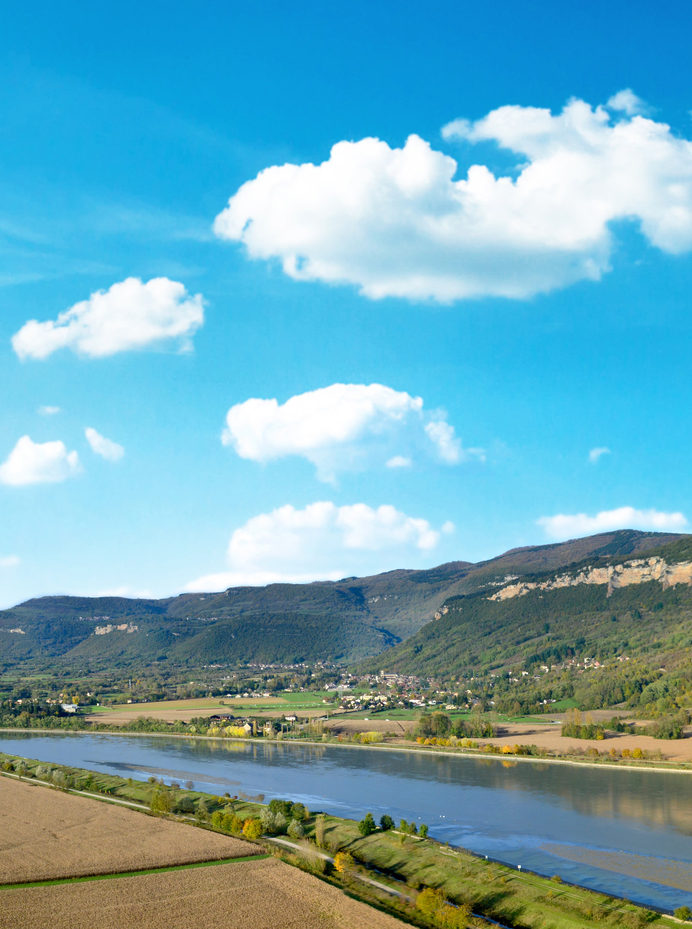 Le Rhône à vélo