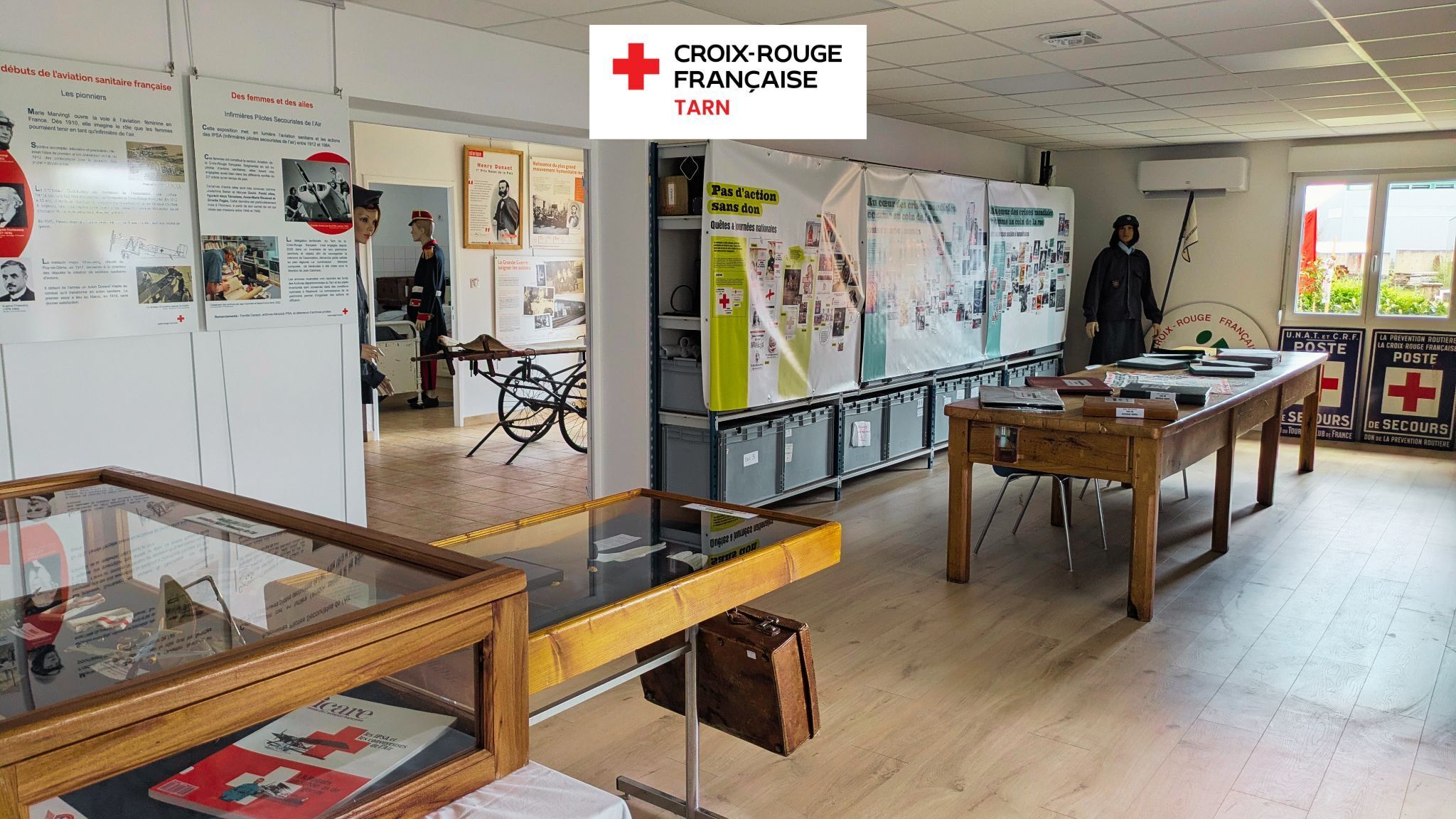 Visite commentée : La Croix-Rouge du Tarn vous ouvre exceptionnellement ses portes