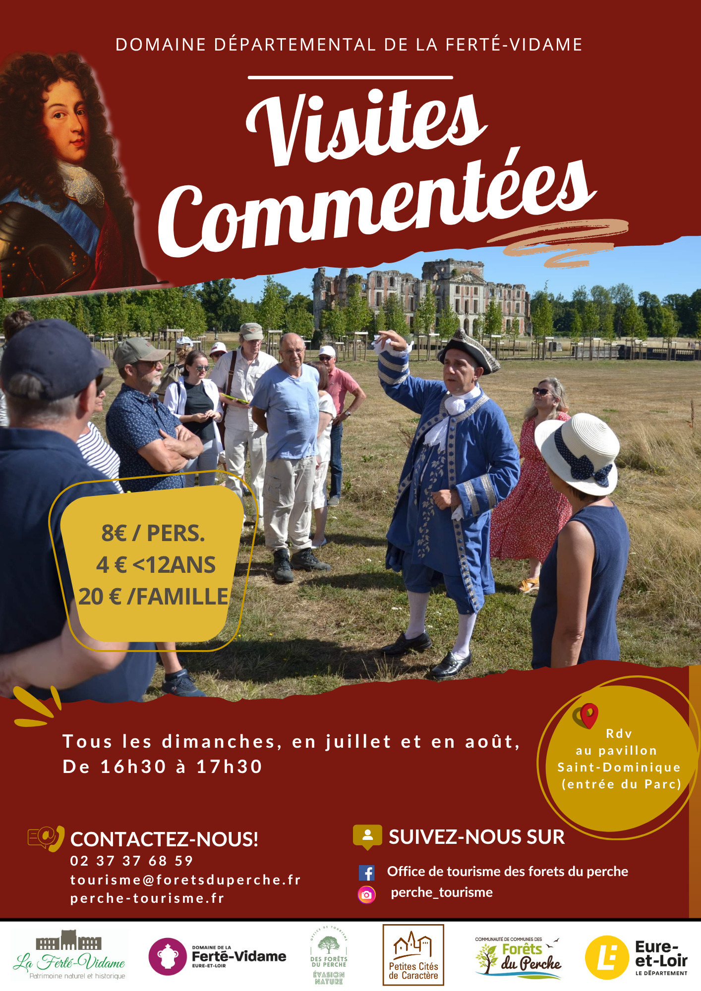 Visite commentée du domaine départemental de la Ferté Vidame
