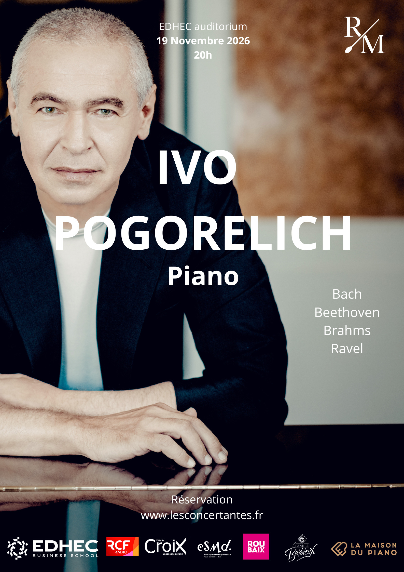 Récital piano d'Ivo Pogorelich