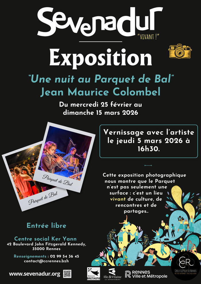 Exposition "Une nuit au parquet de bal" de Jean-Maurice Colombel