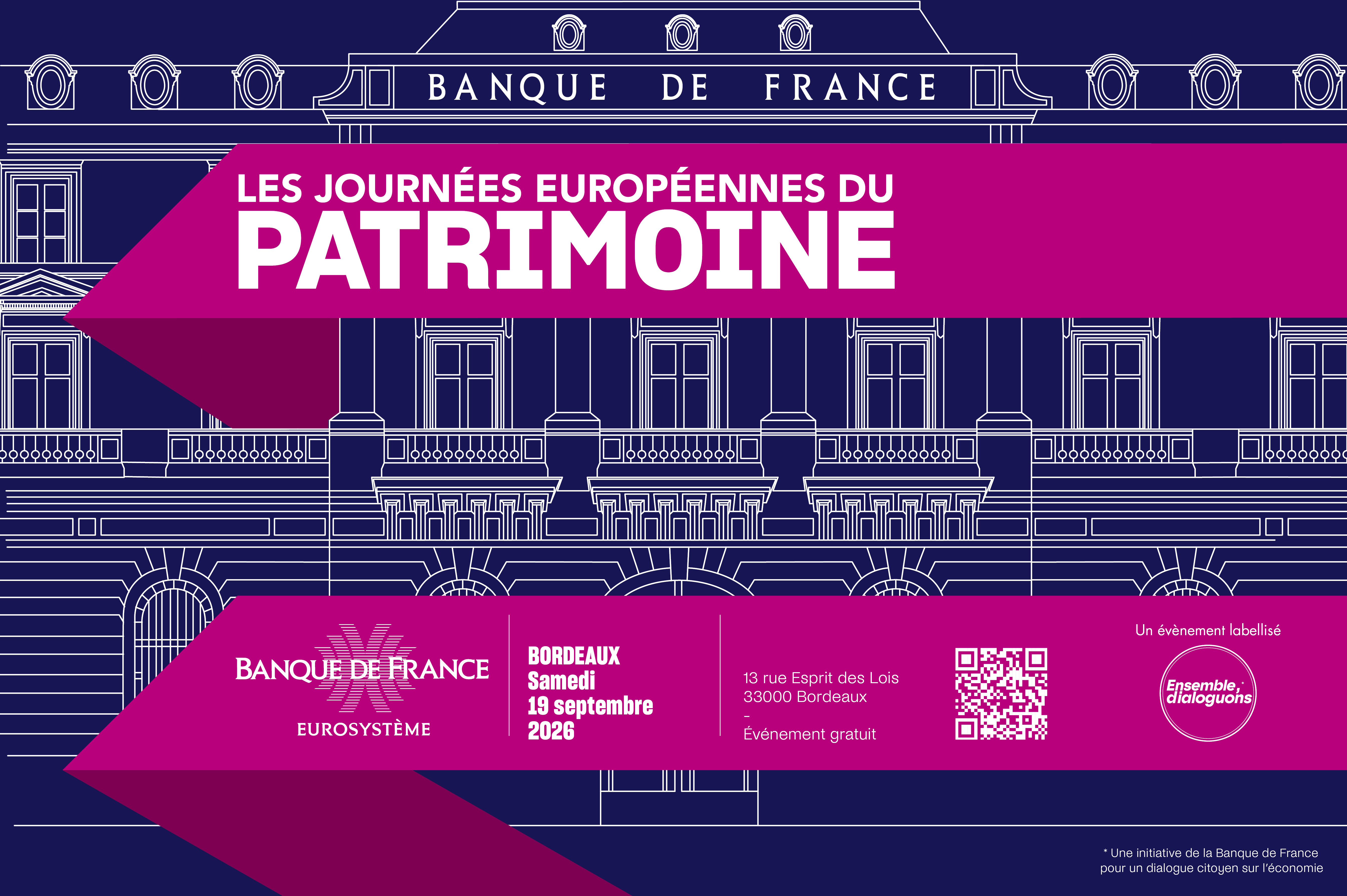 [Visite guidée] La Banque de France Nouvelle-Aquitaine ouvre ses portes !