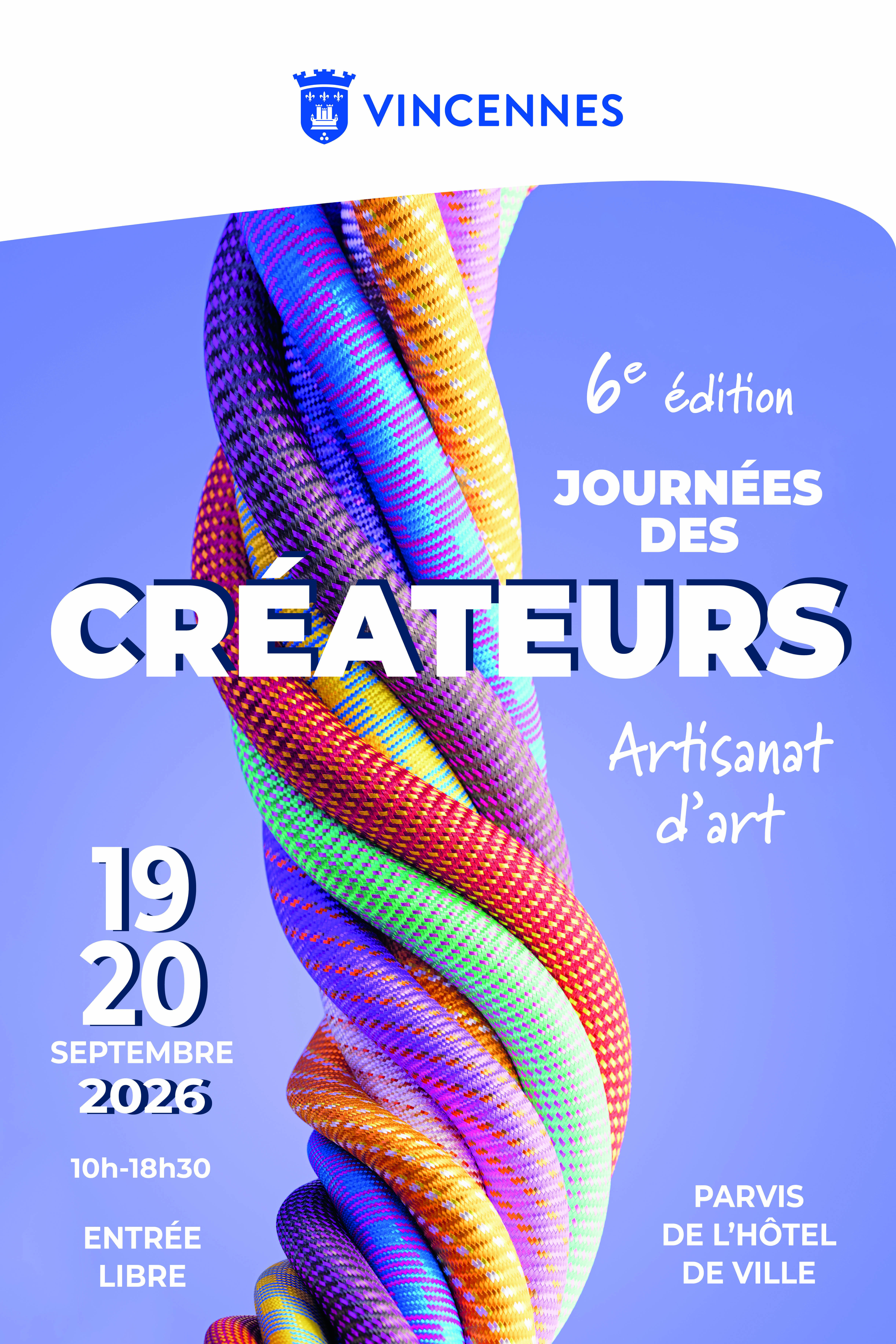 Hôtel de ville de Vincennes - 6es Journées des Créateurs