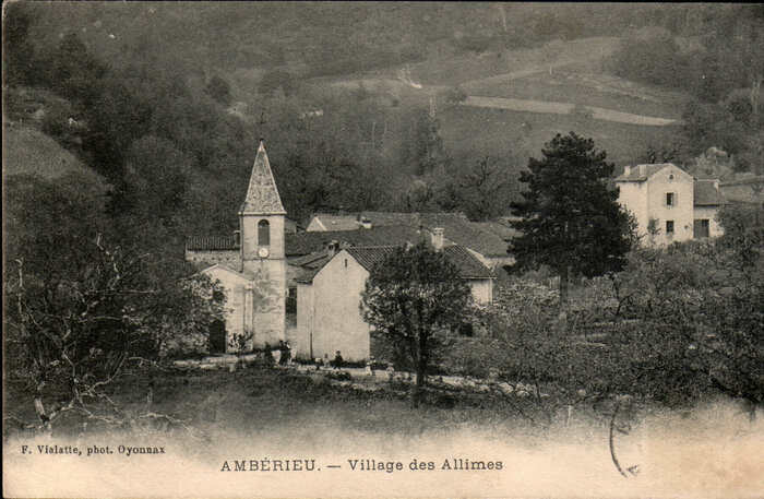 Découverte de la chapelle des Allymes et de l'ancienne école
