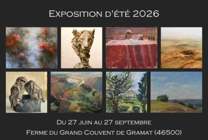Exposition d'été 2026 au grand couvent de Gramat