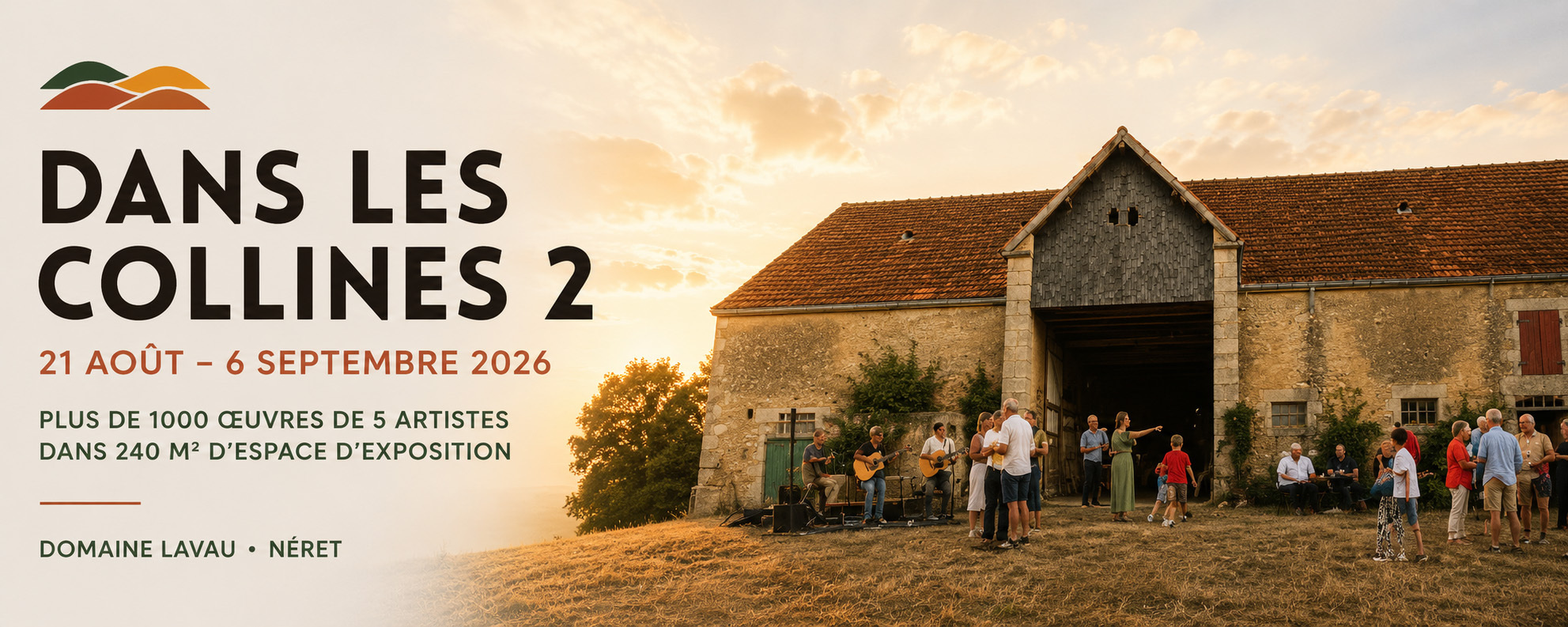 Dans les collines 2 | Exposition d'art
