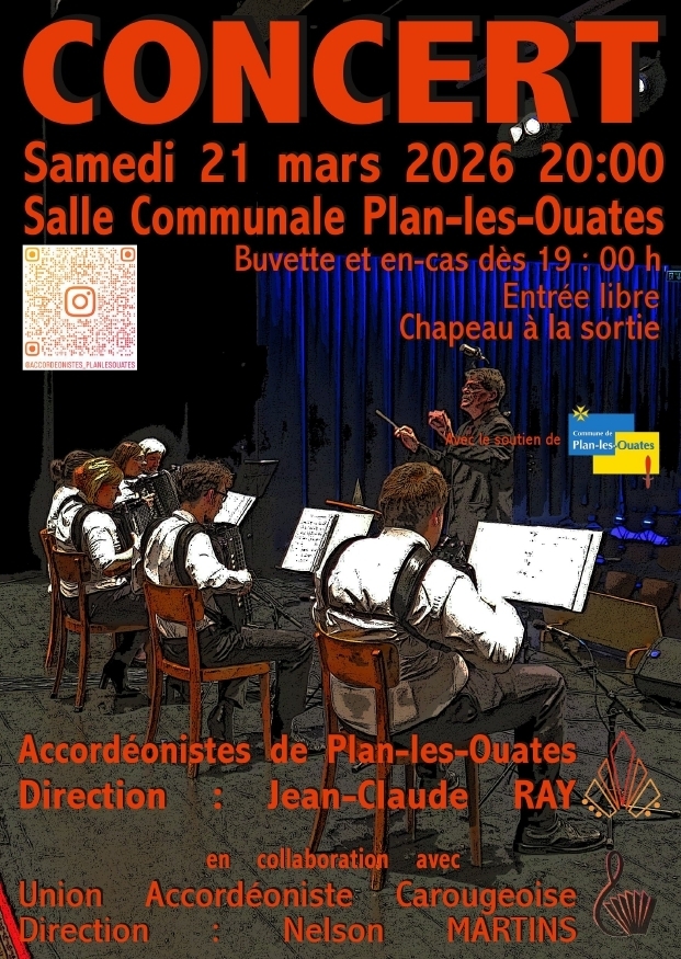 Ouverture des portes à 19h00, entrée libre