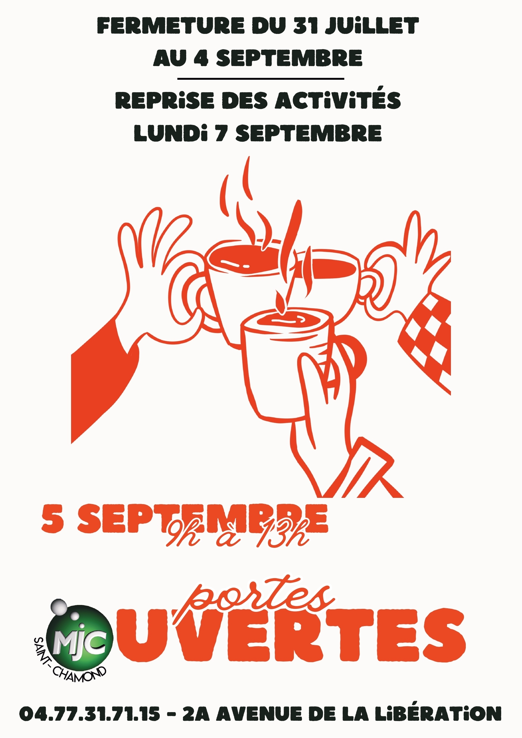 Informations estivales