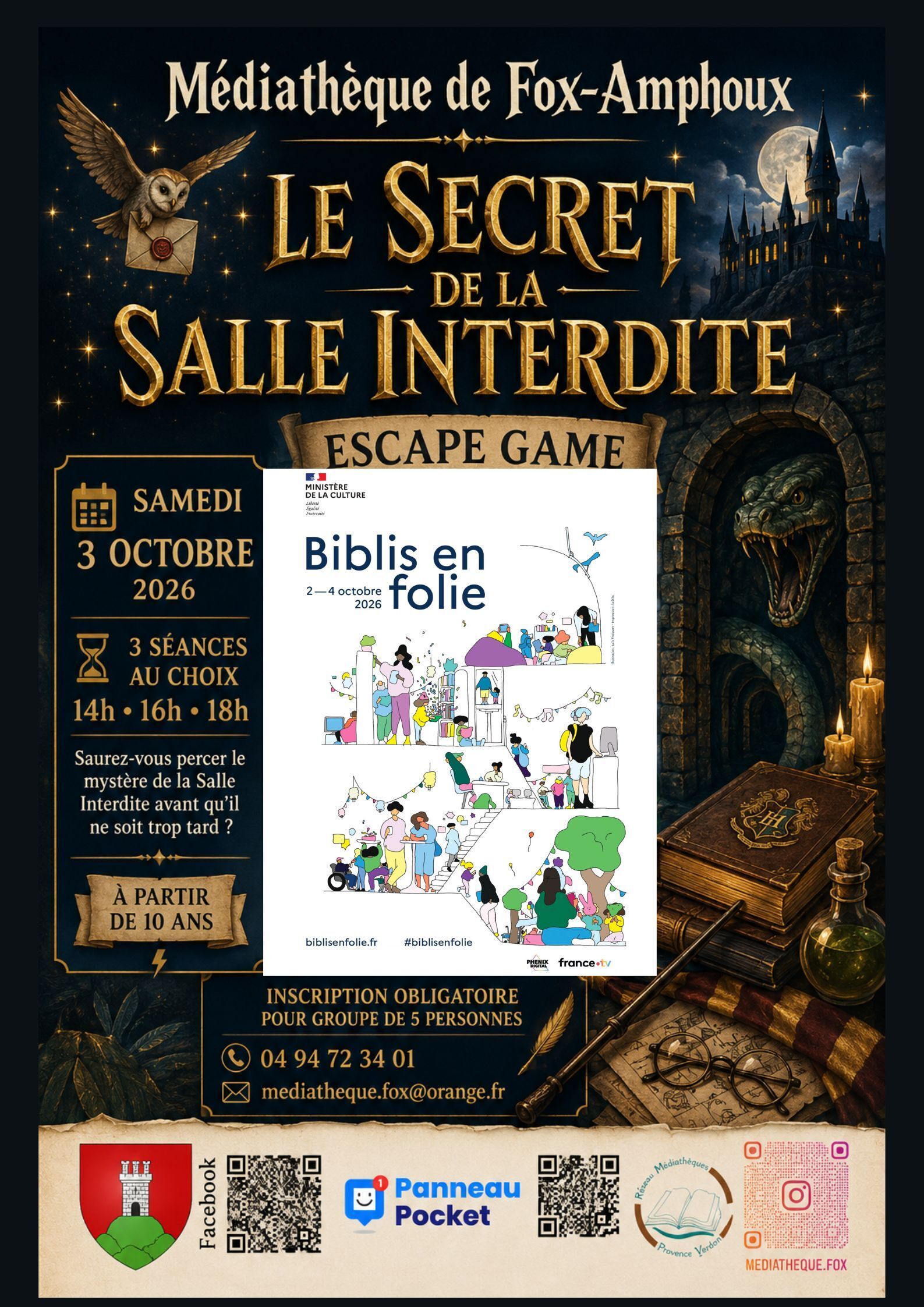 Escape Game Le secret de la salle maudite