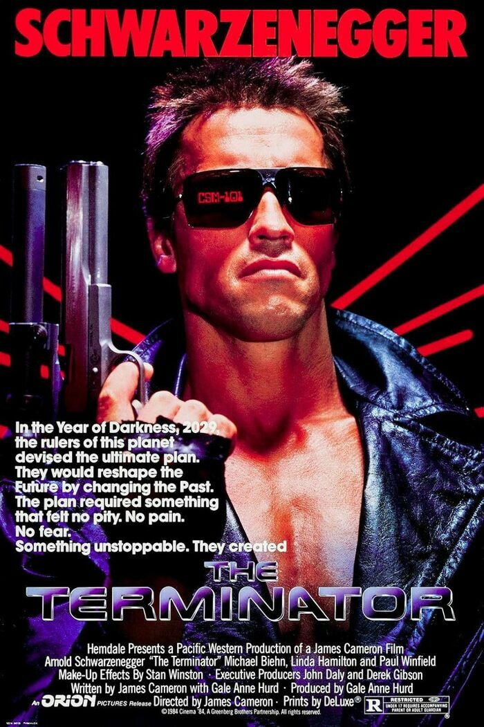 Terminator - Un Terminator, robot d'aspect humain, est envoyé d'un futur où sa race livre aux hommes une guerre sans merci. Sa mission est de trouver et d'éliminer Sarah Connor avant qu'elle ne don...