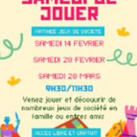 Samedi de jouer